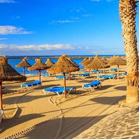 Top Floor, Sea View, Huge Terrace, Heated Pool, Garage Los Cristianos  Extérieur photo