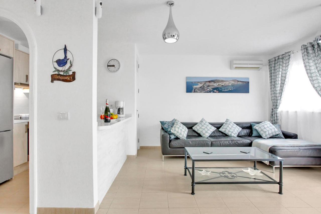 Top Floor, Sea View, Huge Terrace, Heated Pool, Garage Los Cristianos  Extérieur photo