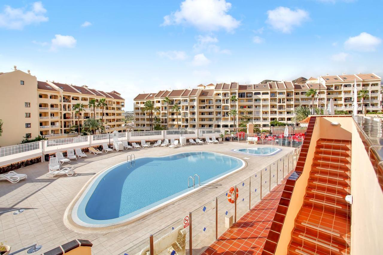 Top Floor, Sea View, Huge Terrace, Heated Pool, Garage Los Cristianos  Extérieur photo