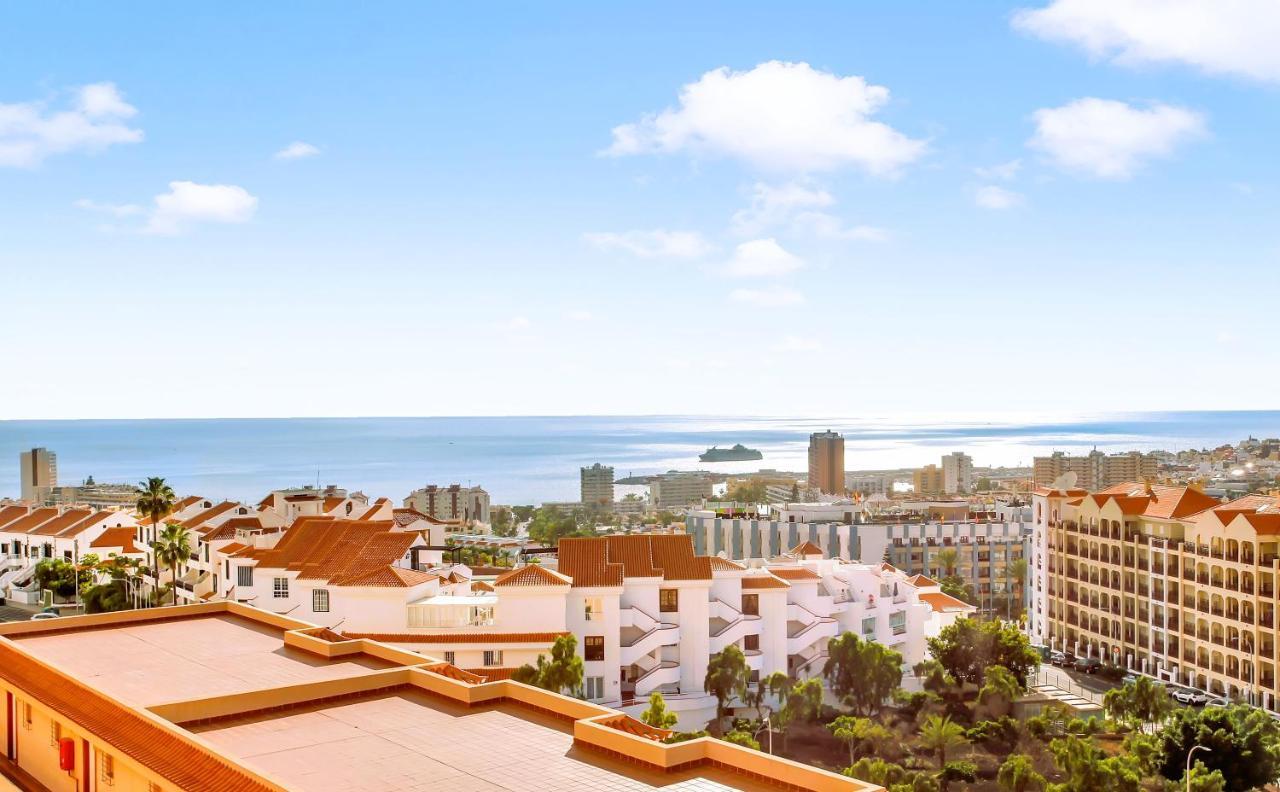 Top Floor, Sea View, Huge Terrace, Heated Pool, Garage Los Cristianos  Extérieur photo